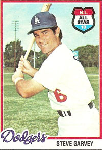 Dodgers 1B Steve Garvey